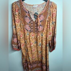 Floral Bohemian Dress